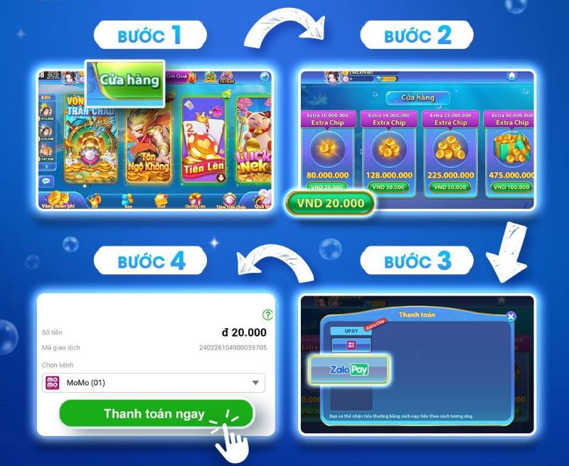 Hướng dẫn nạp tiền tại Nhà Cái Vuabai 9 