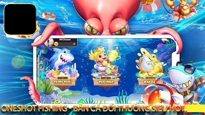 Bắn Cá Oneshot Fishing Vuabai9 | Triệu hồi Rồng Thần, nhận thưởng 1000X 1 Bắn cá Oneshot Fishing tại Vuabai 9